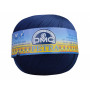 DMC Petra No. 8 Crochet Yarn Unicolor 5823 Navy Blue