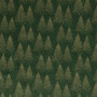 Poplin z nadrukiem foliowym choinek złoty 145cm 025 Zielony - 50cm