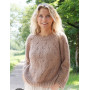 Sweter Sommarfin od DROPS Design - wzór na bluzkę rozmiar S - XXXL
