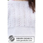 Sweter Lost in Summer od DROPS Design - wzór na bluzkę rozmiar S - XXXL