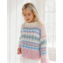 Berries and Cream Sweater by DROPS Design - Wzór na Bluzkę rozmiar. XS - XXXL