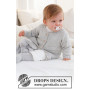 Little Pearl Cardigan od DROPS Design - wzór na kardigan dla niemowląt w rozmiarze 0/1 miesiąc - 3/4 lata