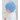 Niebieski Cloud Beanie od DROPS Design - wzór na czapkę dla niemowląt w rozmiarze 0/1 miesiąc - 3/4 lata