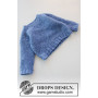 Baby Blue Note by DROPS Design - Bluzka wzór na drutach rozmiar 6/9 miesięcy - 7/8 lat