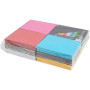 Kolorowa tektura, tyłek. kolory, A6, 105x148 mm, 180 g, 12x100 kartek/ 1 opak.