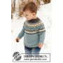 Edge of the Woods Jumper by DROPS Design - wzór na sweter w rozmiarze 2-12 lat