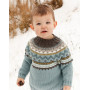 Edge of the Woods Jumper by DROPS Design - wzór na sweter w rozmiarze 2-12 lat