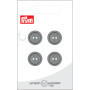 Prym Plastic Button Grey 15mm - 4 szt.