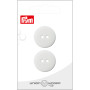 Prym Flat Plastic Button Biały 23mm - 2 szt.