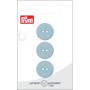 Prym Flat Plastic Button Light Niebieski 18mm - 3 szt.