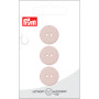 Prym Flat Plastic Button Różowy 18mm - 3 szt.