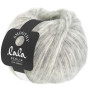 Lana Grossa Lala Berlin Smoothy Yarn 09 Off-white/Light grey