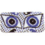 Zestaw do haftu Queen's Embroidery - Etui na okulary Athene niebieskie 10 x 17 cm - Projekt Królowej Małgorzaty II