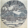 Zestaw do haftu królowej - Duńska pogoda na styczeń 24 x 24 cm - Wzór królowej Małgorzaty II