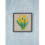 Zestaw do haftu Permin Żółte Tulipany R5796 30x30cm