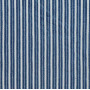 Tkanina dżinsowa 145cm 007 Niebieskie paski - 50cm