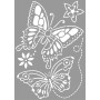Szablony/szablon Motyle 21 x 29 cm