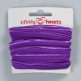 Infinity Hearts Piping Tape Stretch 10mm 465 Fioletowy - 5m
