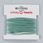 Wstążka satynowa Infinity Hearts dwustronna 3mm 577 Dusty Zielony - 5m