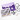 KnitPro J'Adore Cubics Deluxe Interchangeable Circular Needle Set 60-80-100 cm 4-8 mm 7 rozmiarów