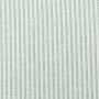 Lniano-bawełniany jersey w paski 150cm 069 Czarny - 50cm