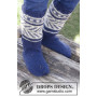 Little Adventure Socks by DROPS Design - Dziergane Skarpety z Wielokolorowym Wzorem Rozmiar 22 - 37
