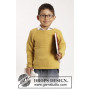 Clever Clark by DROPS Design - Wzór na Dziergany Sweter ze Splotem Strukturalnym Rozmiar 12 mies. - 10 lat